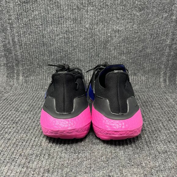 Adidas Ultraboost 22 Black Lucid Blue Gradient Athletic Shoes Mens 11 HQ8593 - Picture 4 of 8